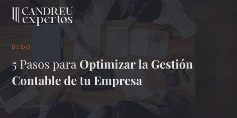 Optimizar la gestión contable de tu empresa